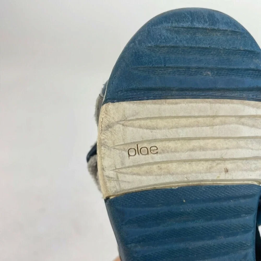 Plae Wes Sport Sandal Baby Shoes Toddler Size 8‎ Blue Leather Adjustable Casual
